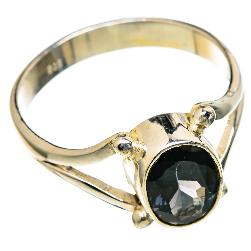 Violet Spinel Rings handcrafted by Anasilvercos - RING100337