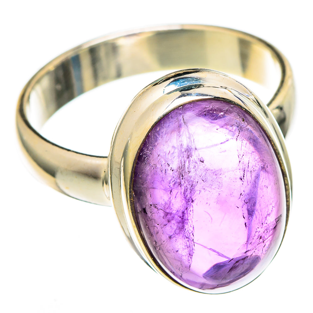 Amethyst Rings handcrafted by Anasilvercos - RING100341