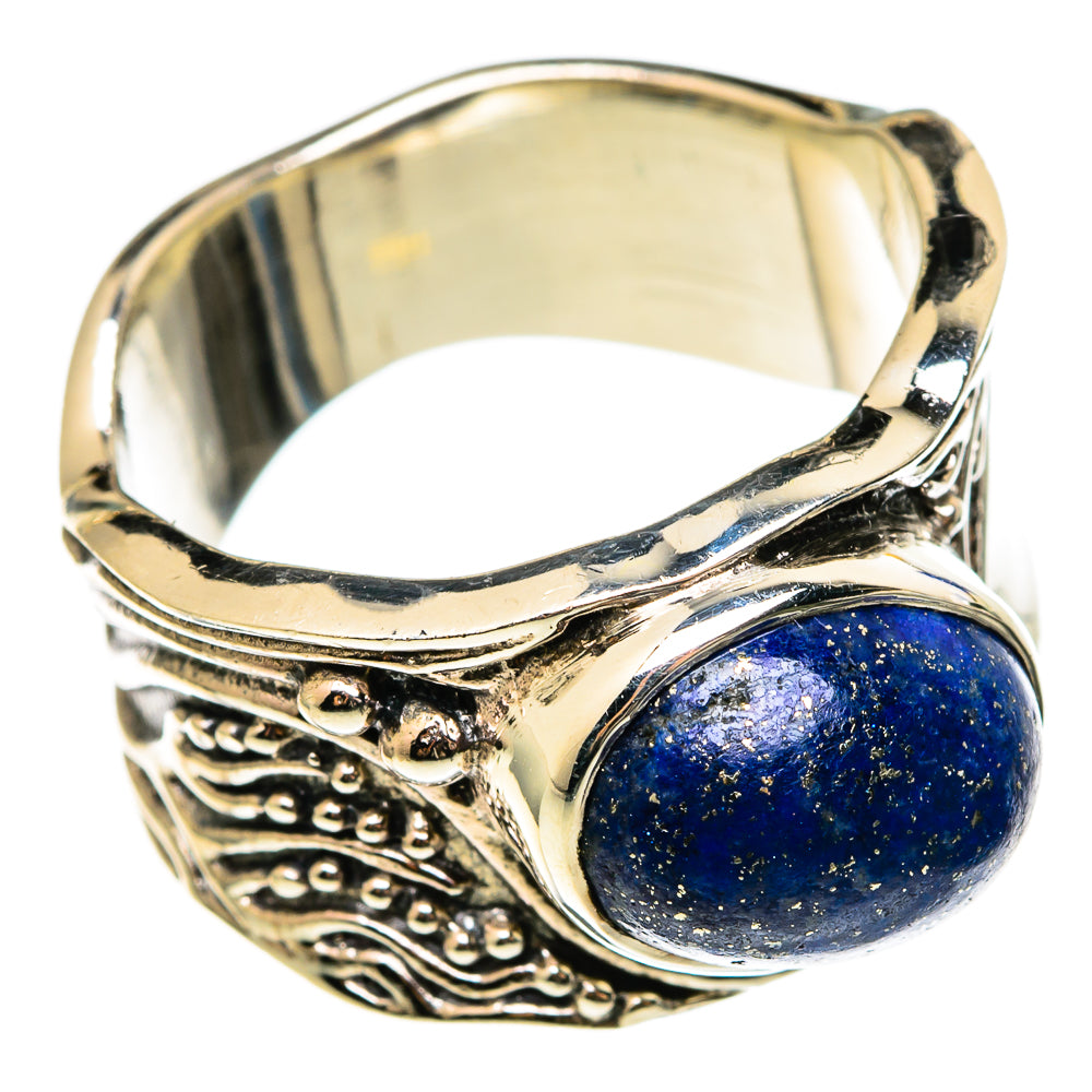 Lapis Lazuli Rings handcrafted by Anasilvercos - RING100366