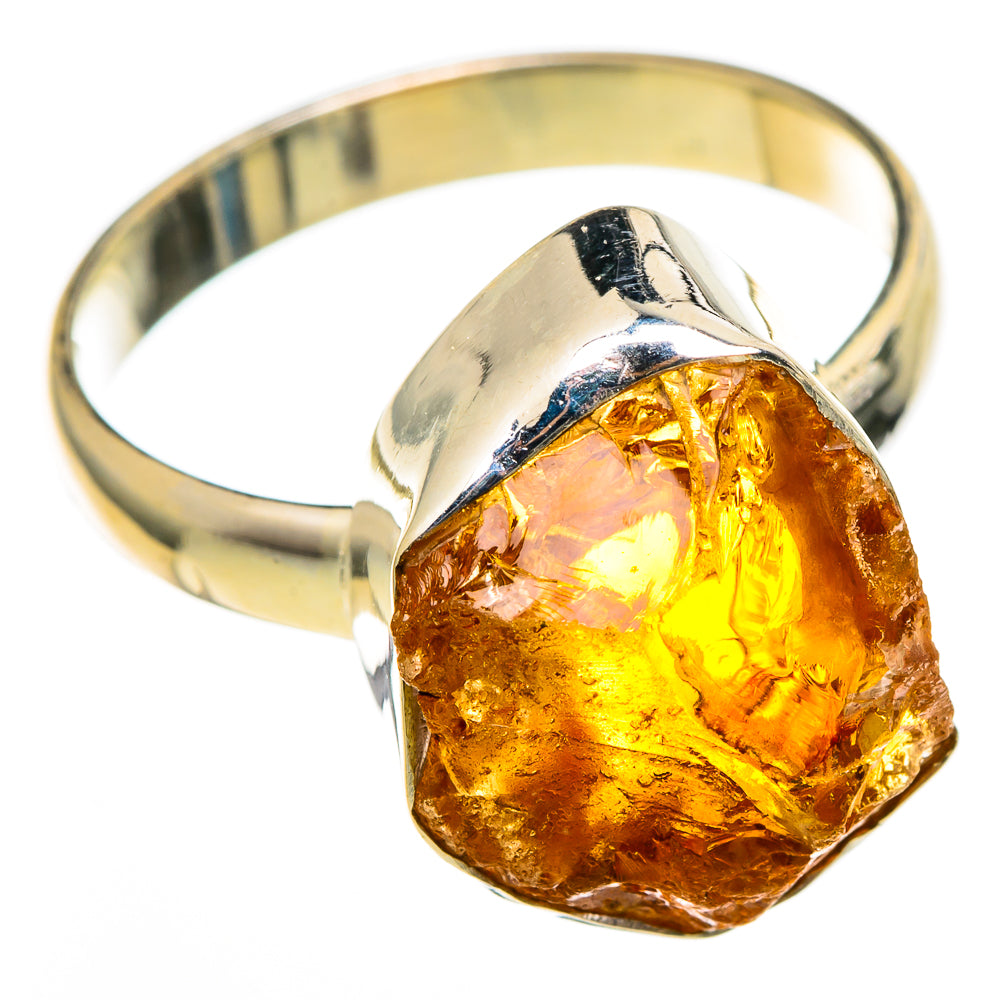 Citrine Rings handcrafted by Anasilvercos - RING100373 - Photo 2