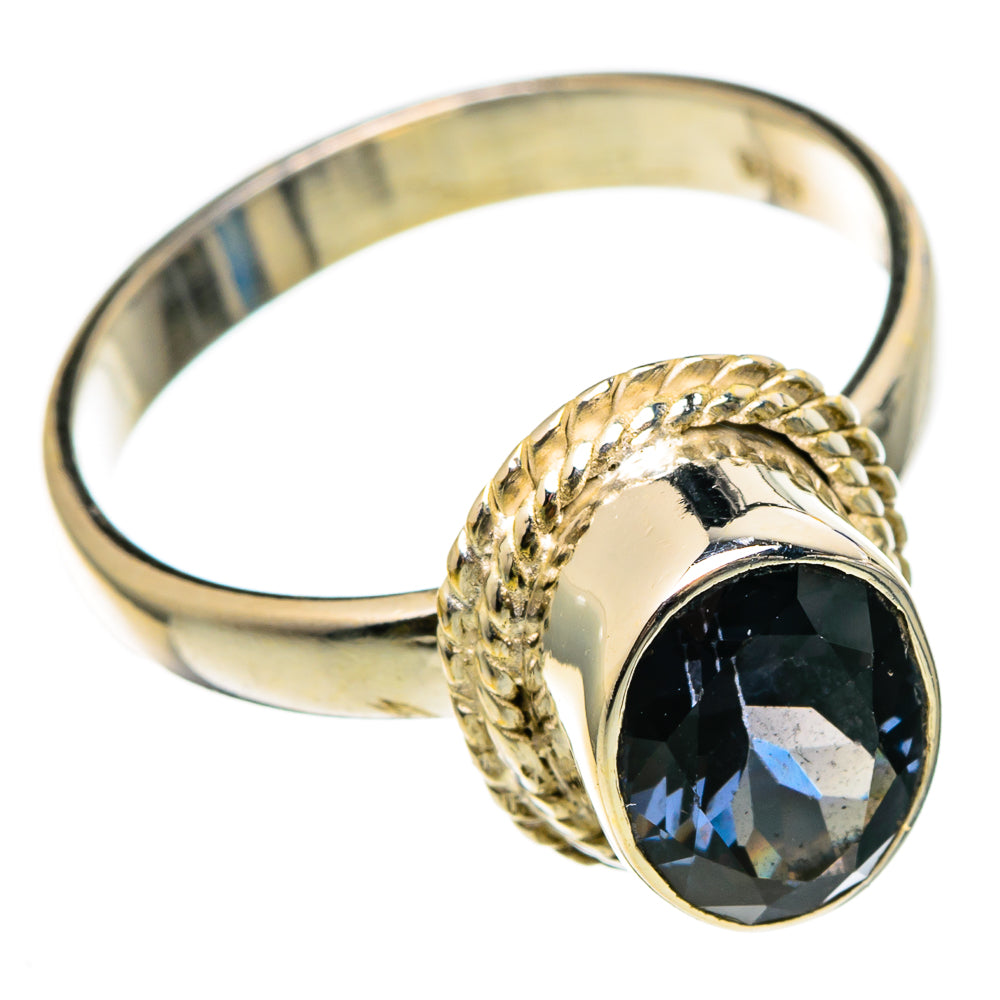 Violet Spinel Rings handcrafted by Anasilvercos - RING100382