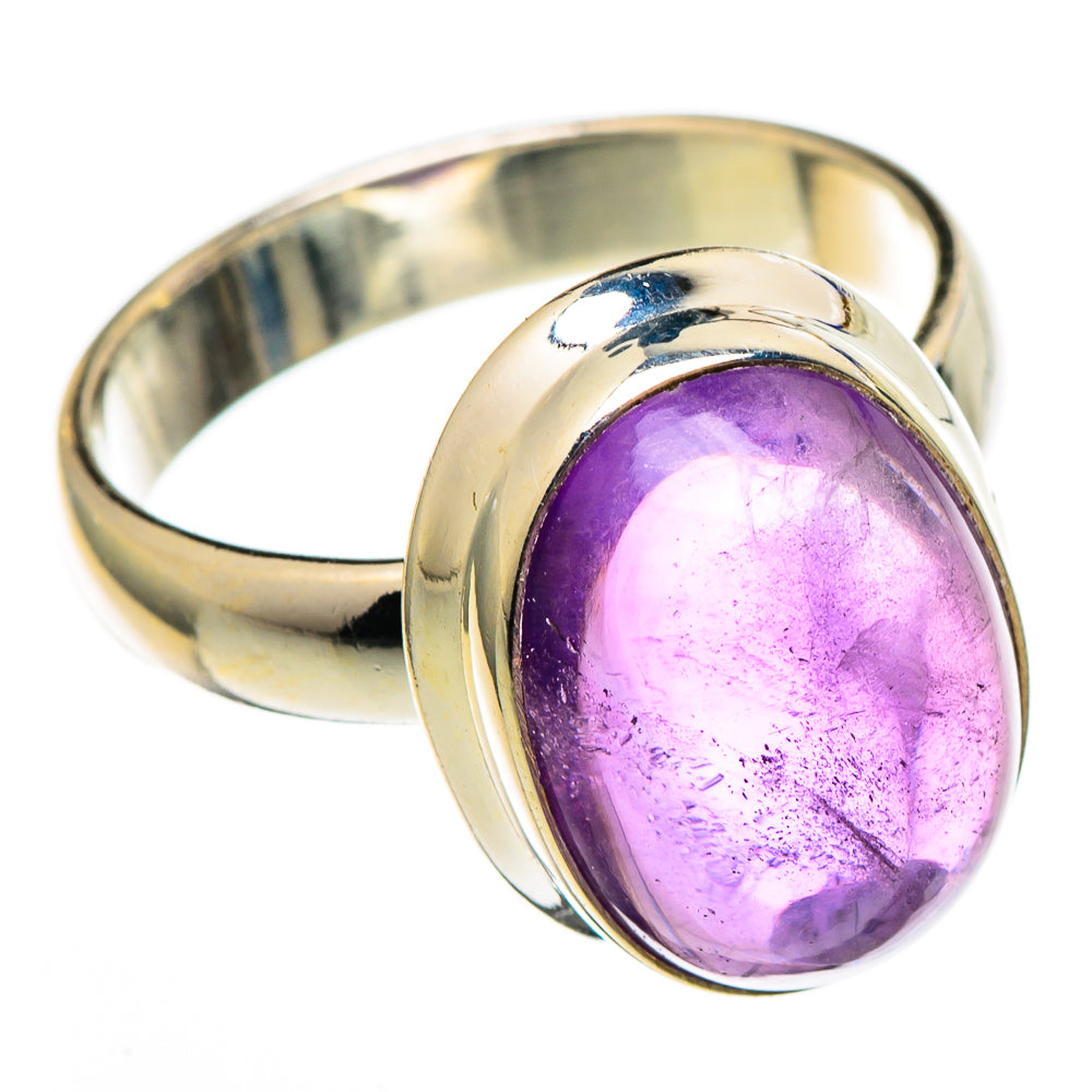 Amethyst Rings handcrafted by Anasilvercos - RING100386