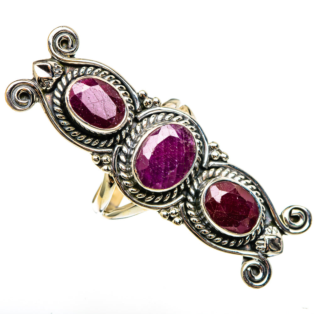 Ruby Rings handcrafted by Anasilvercos - RING100404 - Photo 2