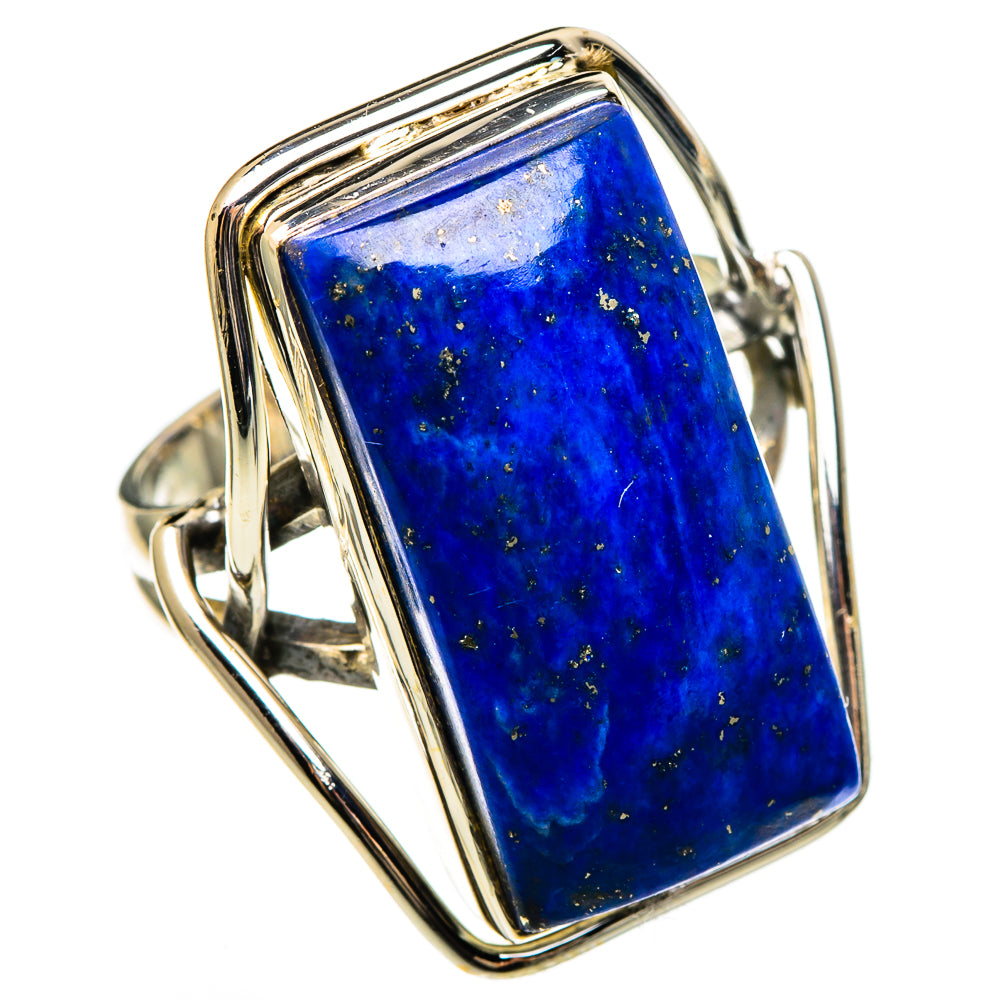 Lapis Lazuli Rings handcrafted by Anasilvercos - RING100423