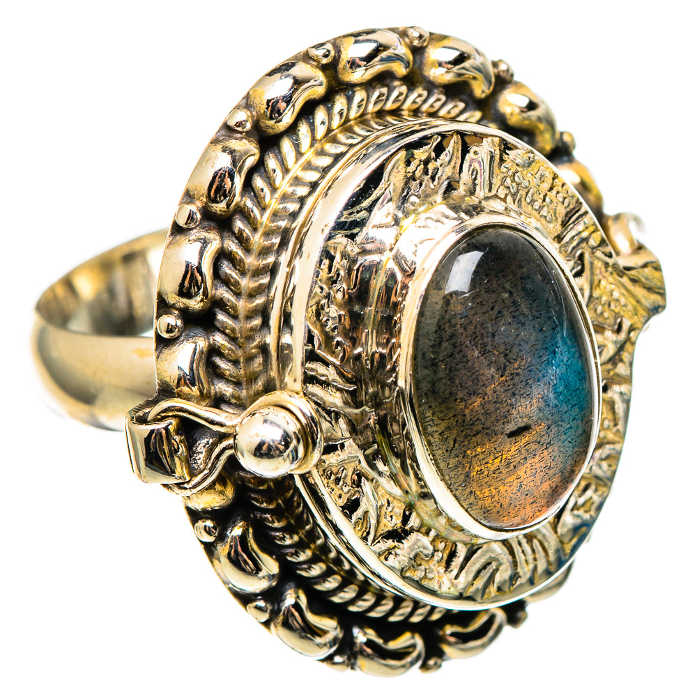 Labradorite Rings handcrafted by Anasilvercos - RING100424