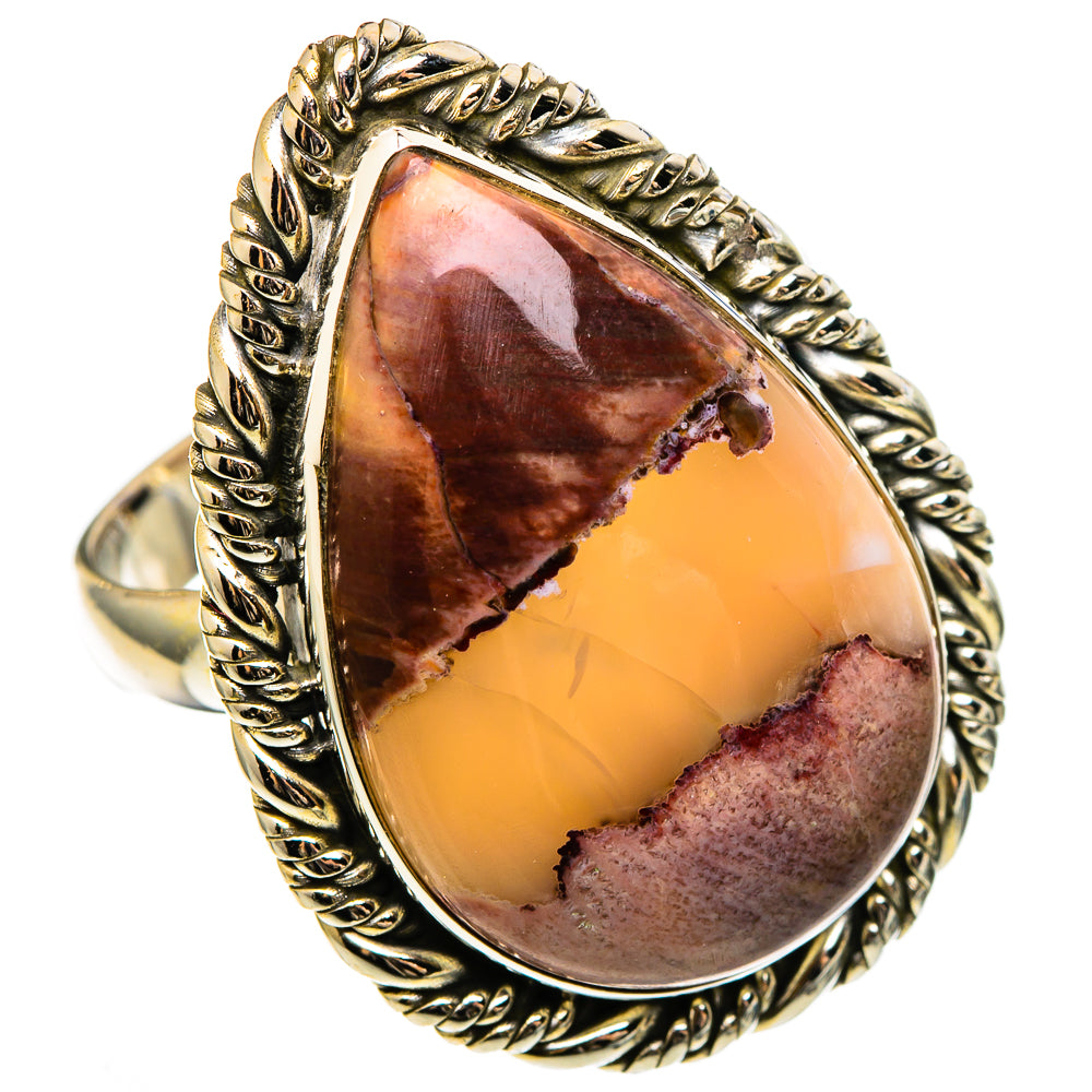 Butterfly Jasper Rings handcrafted by Anasilvercos - RING100428
