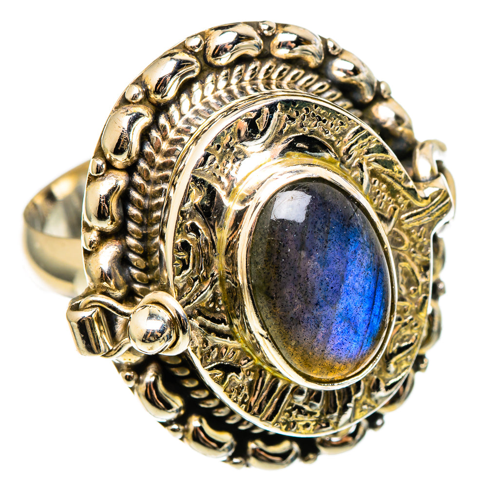 Labradorite Rings handcrafted by Anasilvercos - RING100435