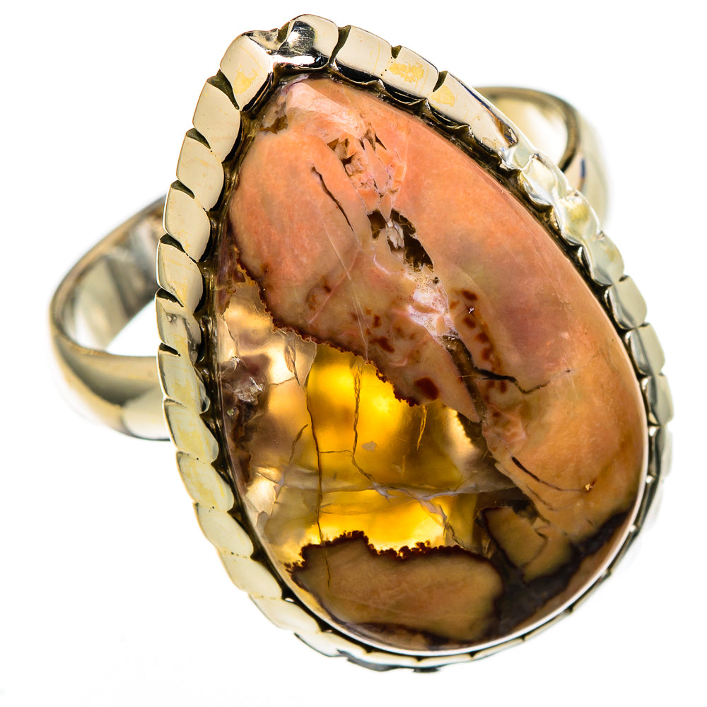 Butterfly Jasper Rings handcrafted by Anasilvercos - RING100439 - Photo 2