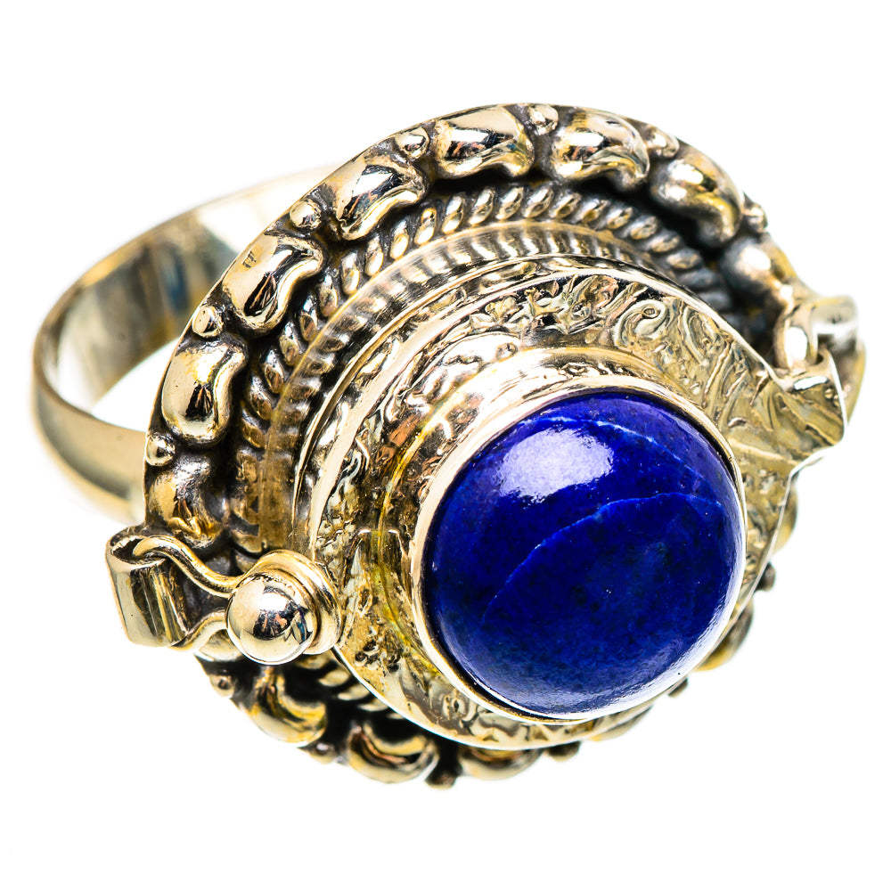 Lapis Lazuli Rings handcrafted by Anasilvercos - RING100454