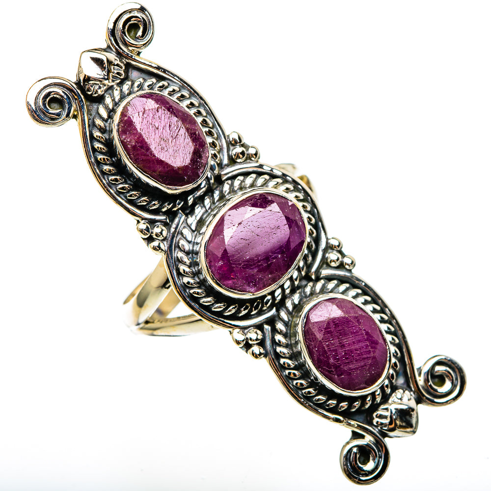 Ruby Rings handcrafted by Anasilvercos - RING100460
