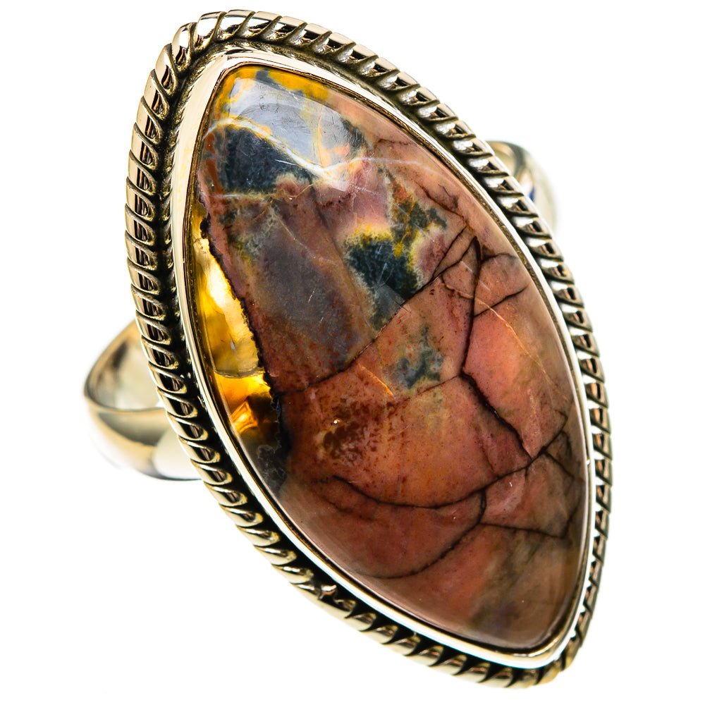 Butterfly Jasper Rings handcrafted by Anasilvercos - RING100471