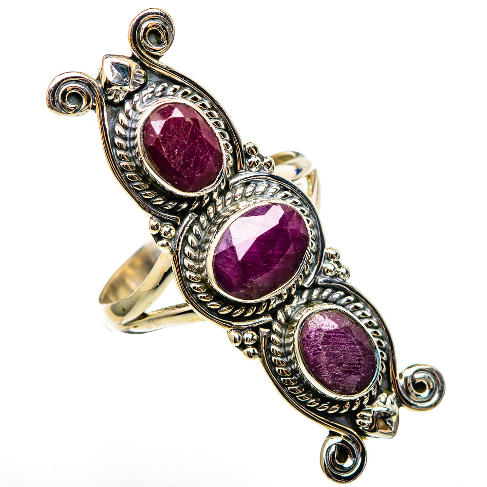Ruby Rings handcrafted by Anasilvercos - RING100477 - Photo 2