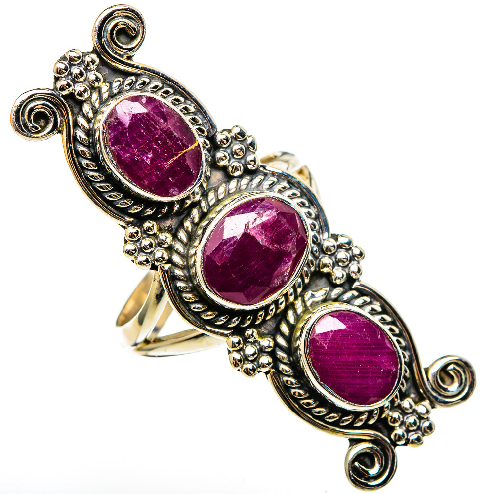 Ruby Rings handcrafted by Anasilvercos - RING100478
