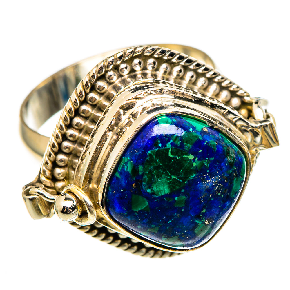 Azurite Rings handcrafted by Anasilvercos - RING100480