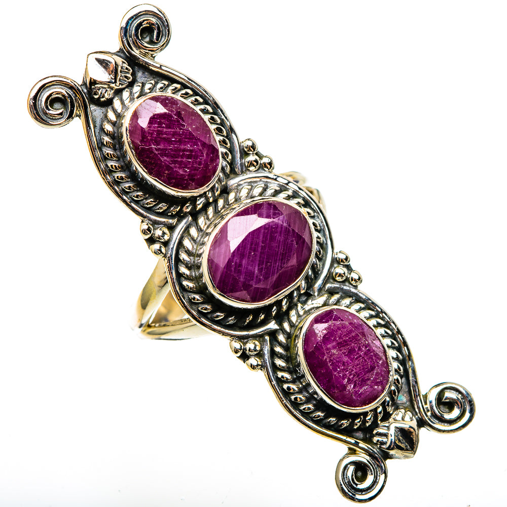 Ruby Rings handcrafted by Anasilvercos - RING100488