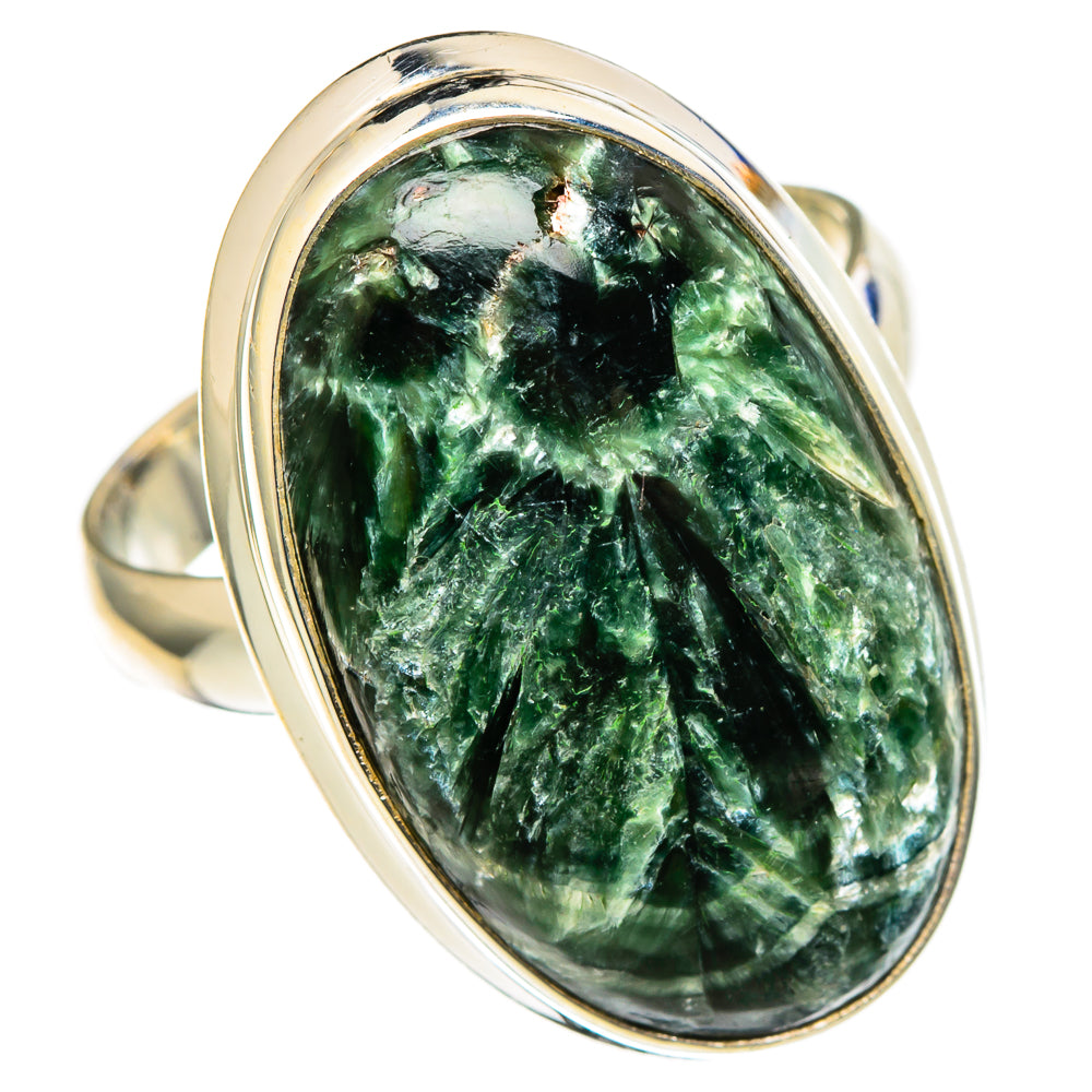 Seraphinite Rings handcrafted by Anasilvercos - RING100501 - Photo 2