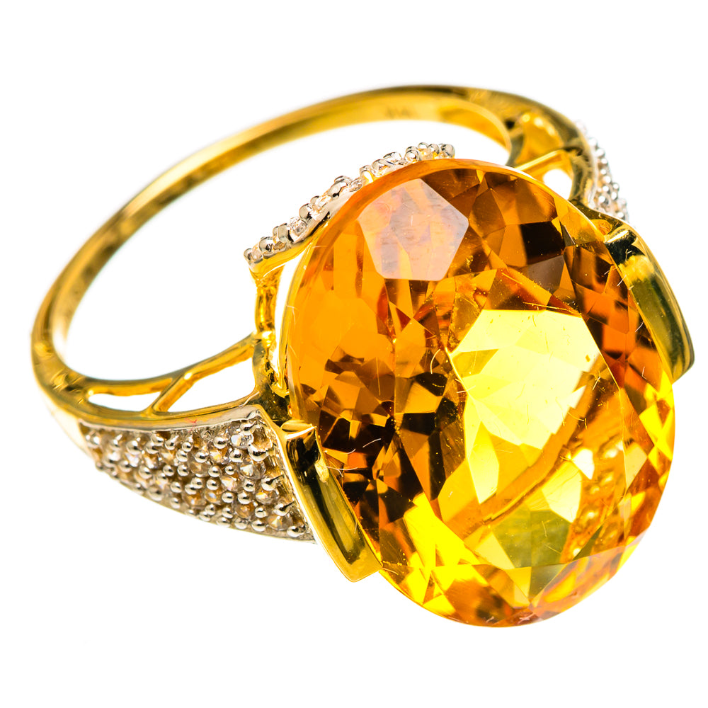 Citrine Rings handcrafted by Anasilvercos - RING100554 - Photo 2