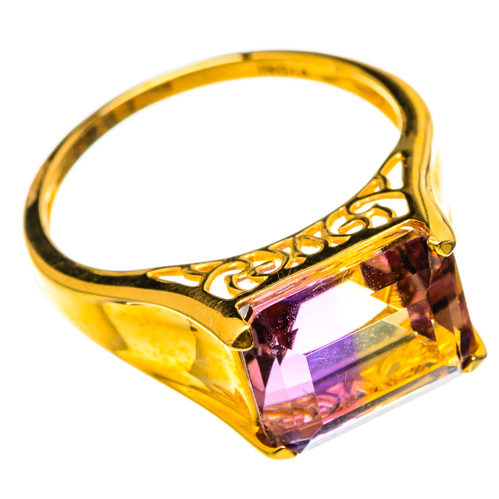 Ametrine Rings handcrafted by Anasilvercos - RING100573