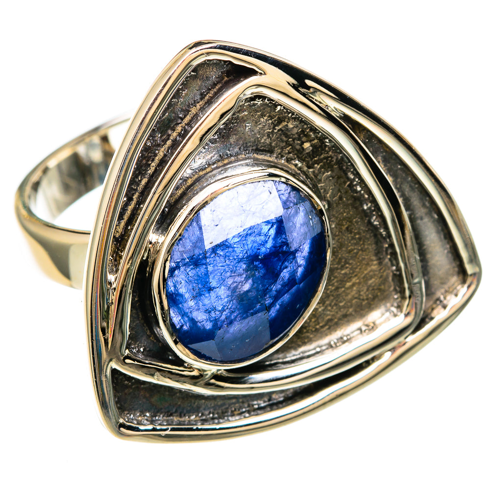 Sapphire Rings handcrafted by Anasilvercos - RING100574