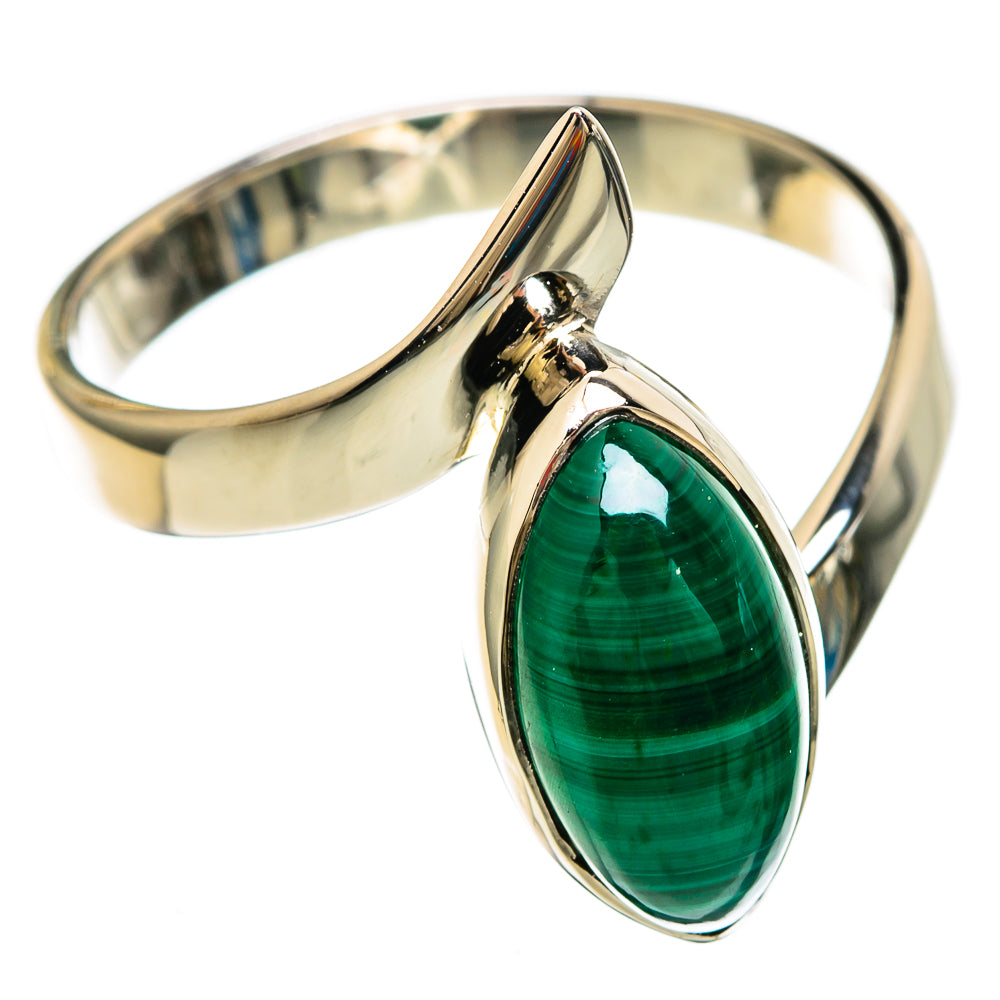 Malachite Rings handcrafted by Anasilvercos - RING100580