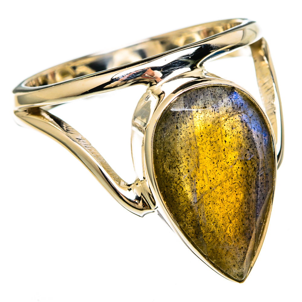 Labradorite Rings handcrafted by Anasilvercos - RING100624