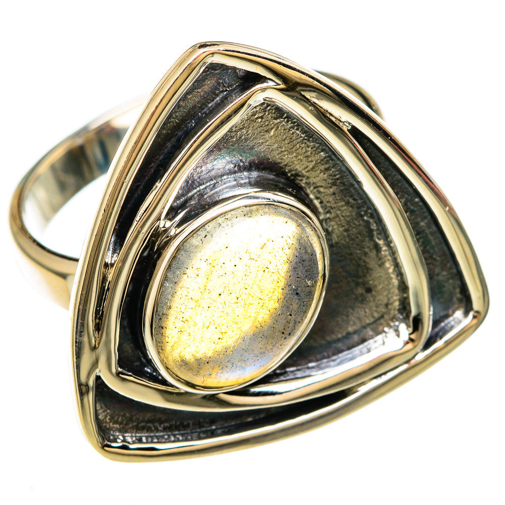Labradorite Rings handcrafted by Anasilvercos - RING100659