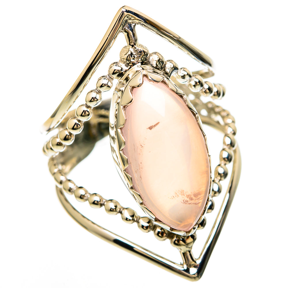 Morganite Rings handcrafted by Anasilvercos - RING100676