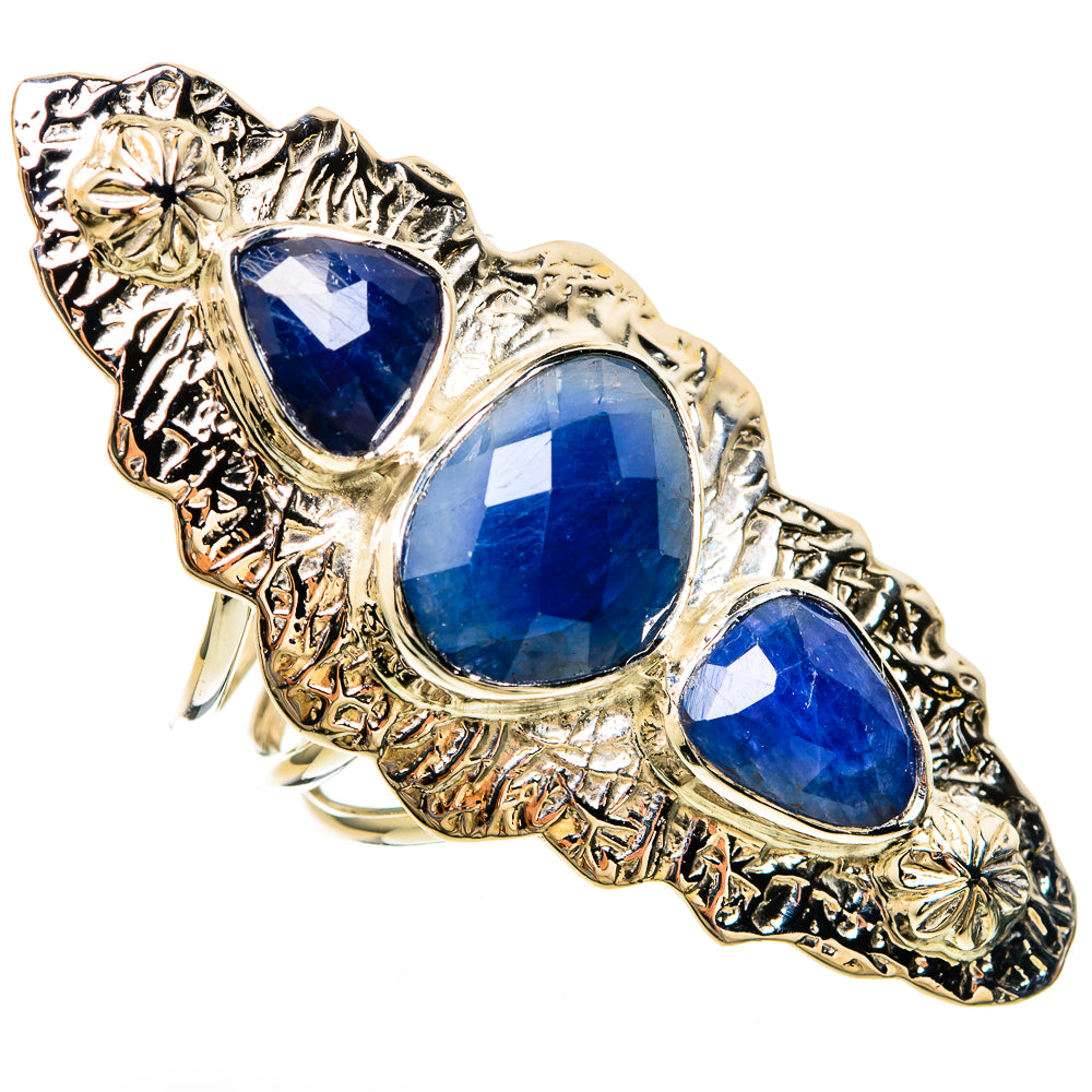 Sapphire Rings handcrafted by Anasilvercos - RING100688