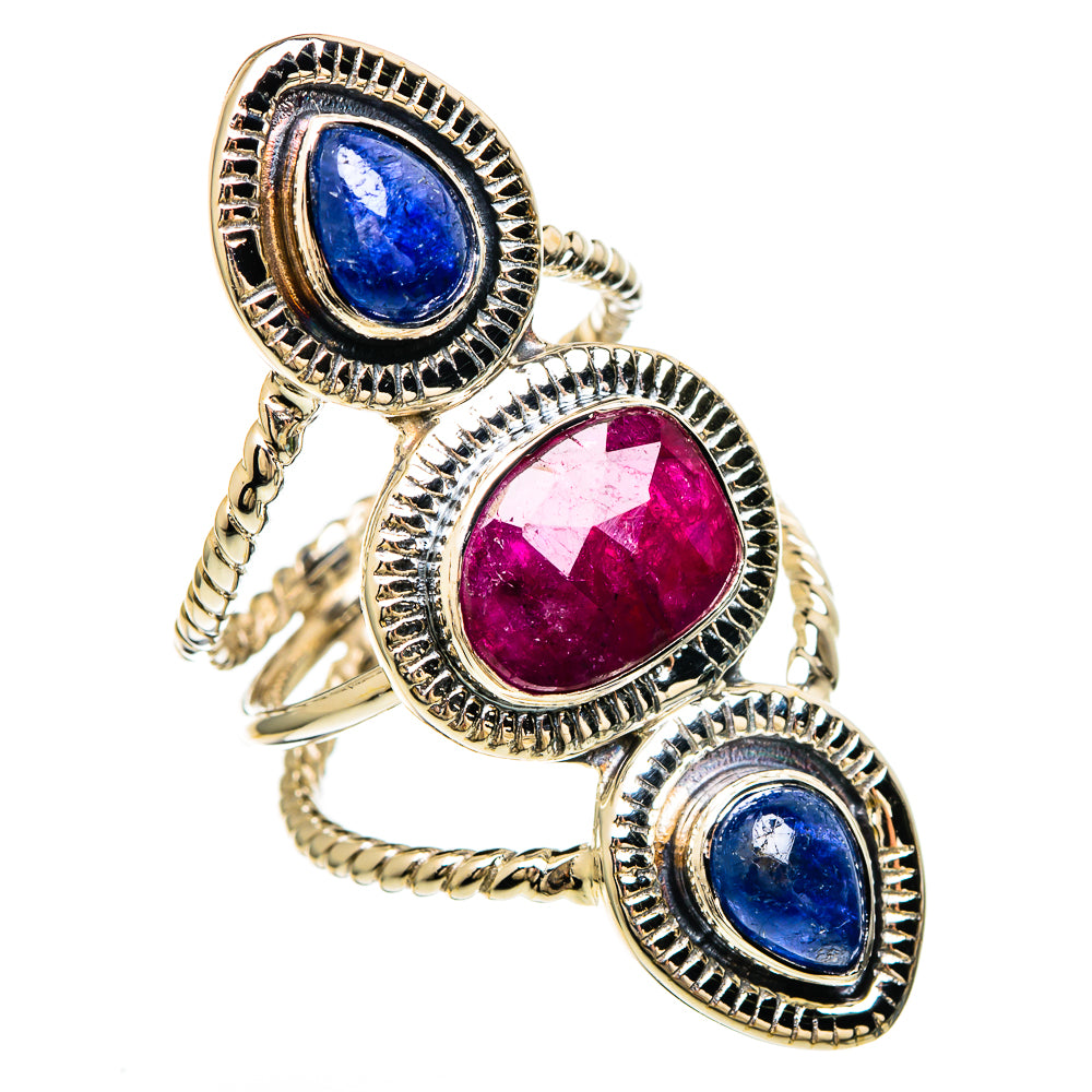 Ruby Rings handcrafted by Anasilvercos - RING100701