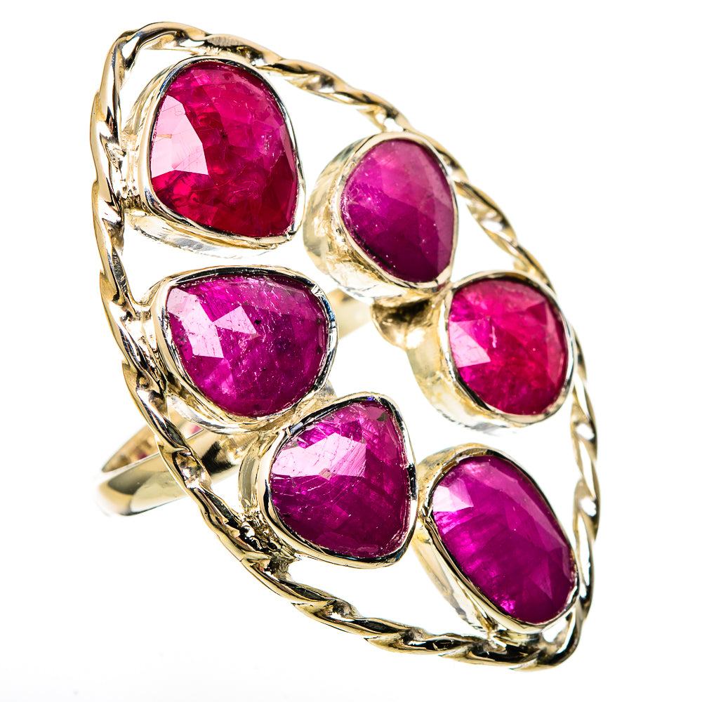 Ruby Rings handcrafted by Anasilvercos - RING100710