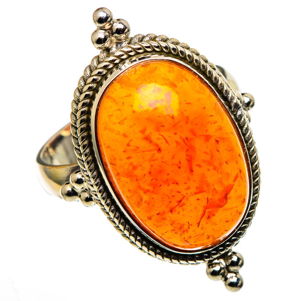 Carnelian Rings handcrafted by Anasilvercos - RING100733