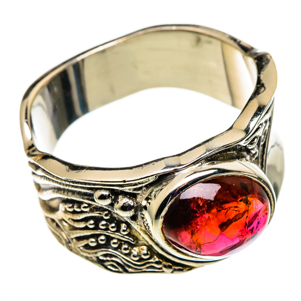 Garnet Rings handcrafted by Anasilvercos - RING100734