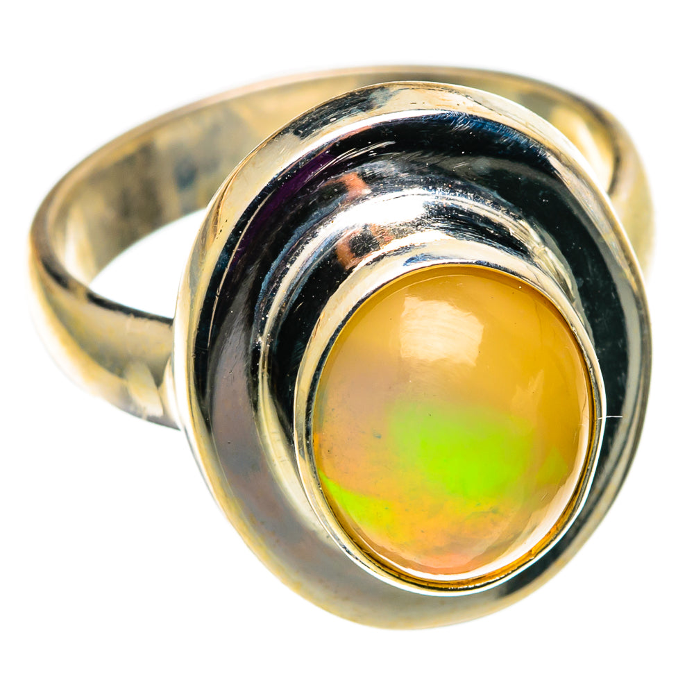Ethiopian Opal Rings handcrafted by Anasilvercos - RING100745