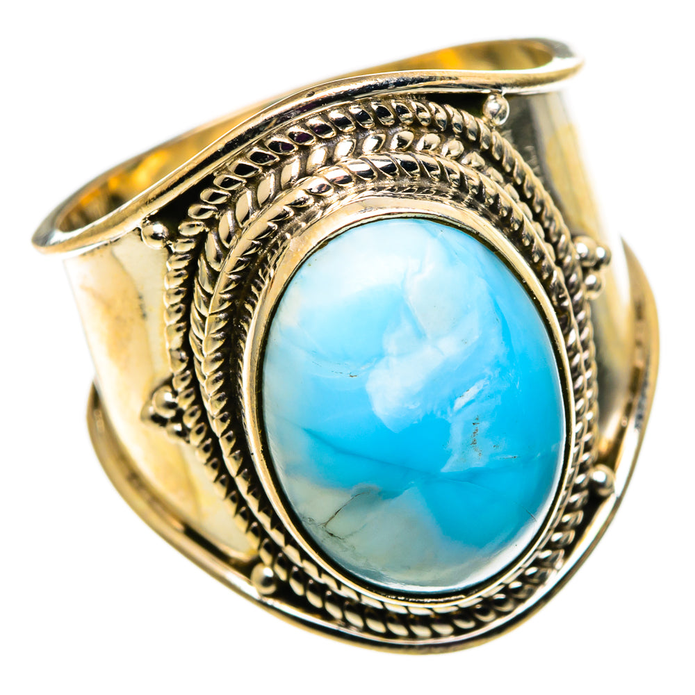 Larimar Rings handcrafted by Anasilvercos - RING100772 - Photo 2