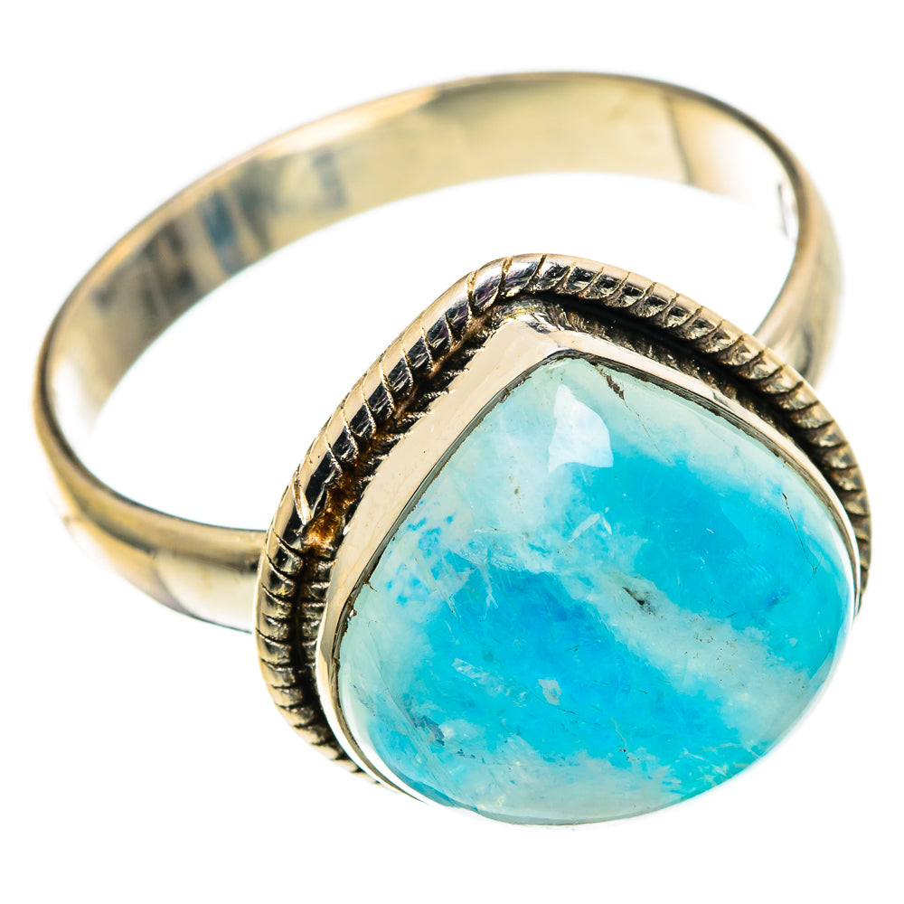 Rainbow Moonstone Rings handcrafted by Anasilvercos - RING100776