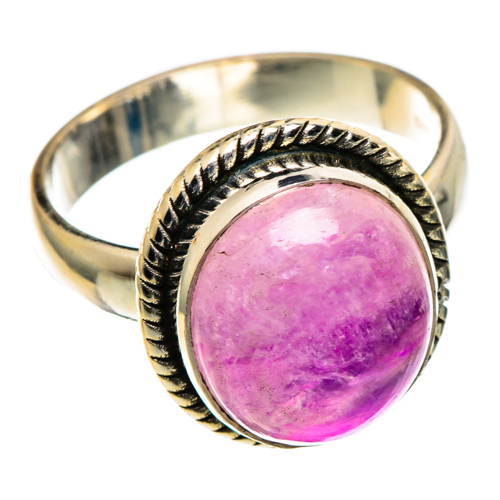 Pink Moonstone Rings handcrafted by Anasilvercos - RING100781