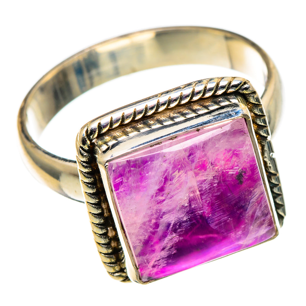 Pink Moonstone Rings handcrafted by Anasilvercos - RING100783