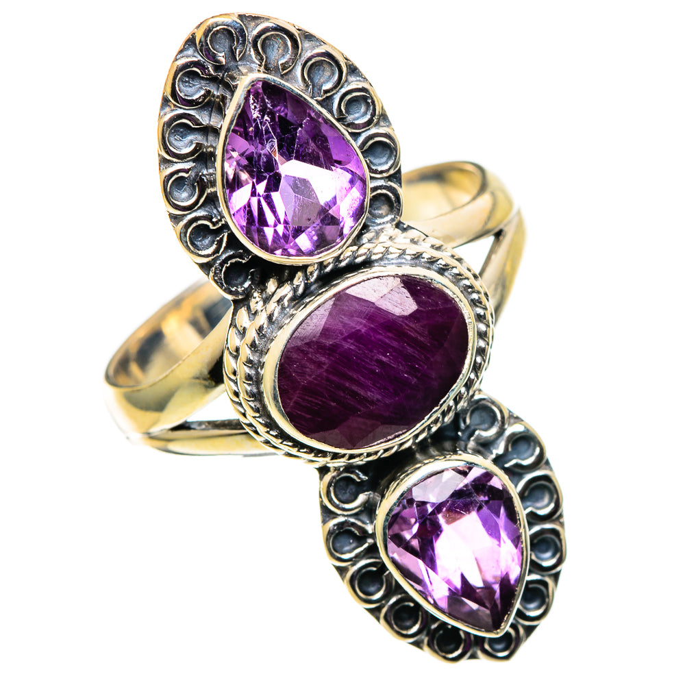 Ruby Rings handcrafted by Anasilvercos - RING100792