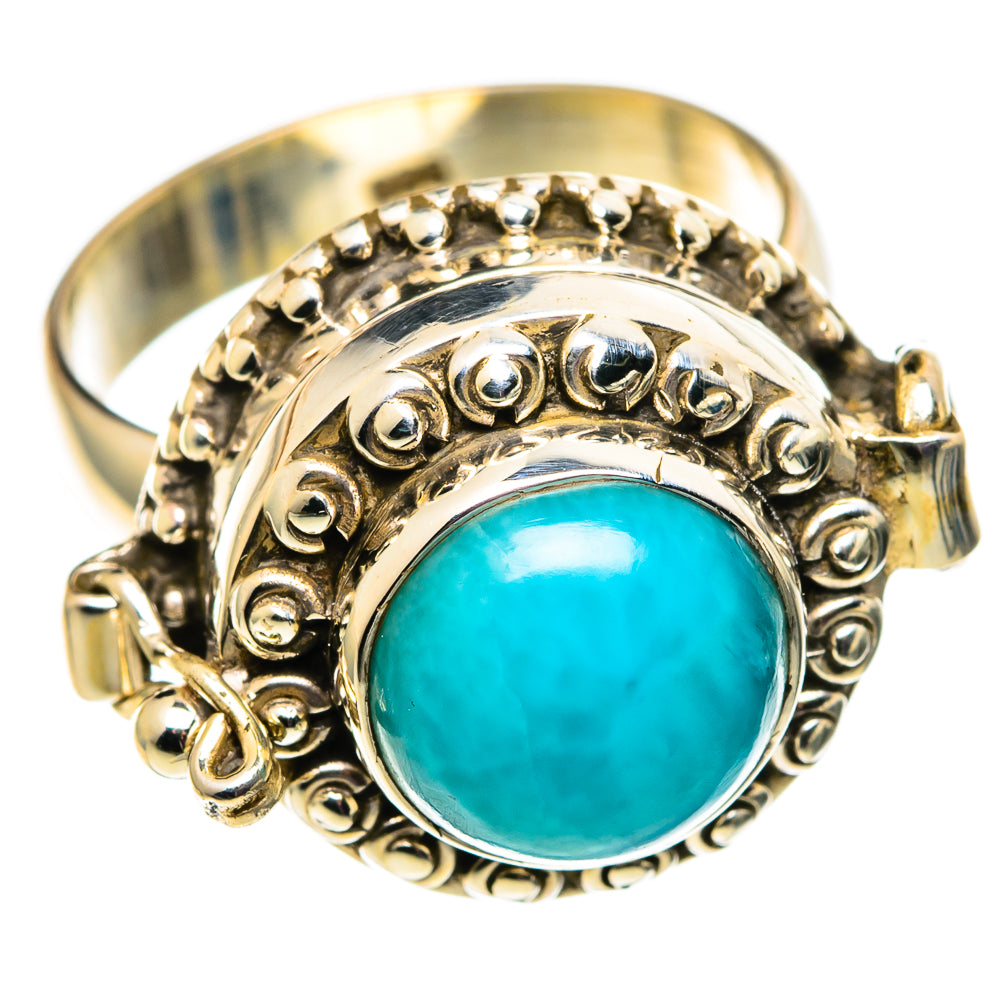 Larimar Rings handcrafted by Anasilvercos - RING100796 - Photo 2