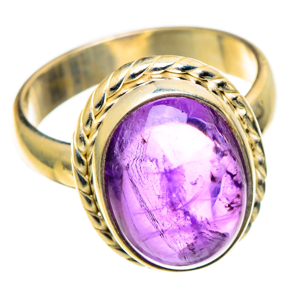 Amethyst Rings handcrafted by Anasilvercos - RING100825 - Photo 2