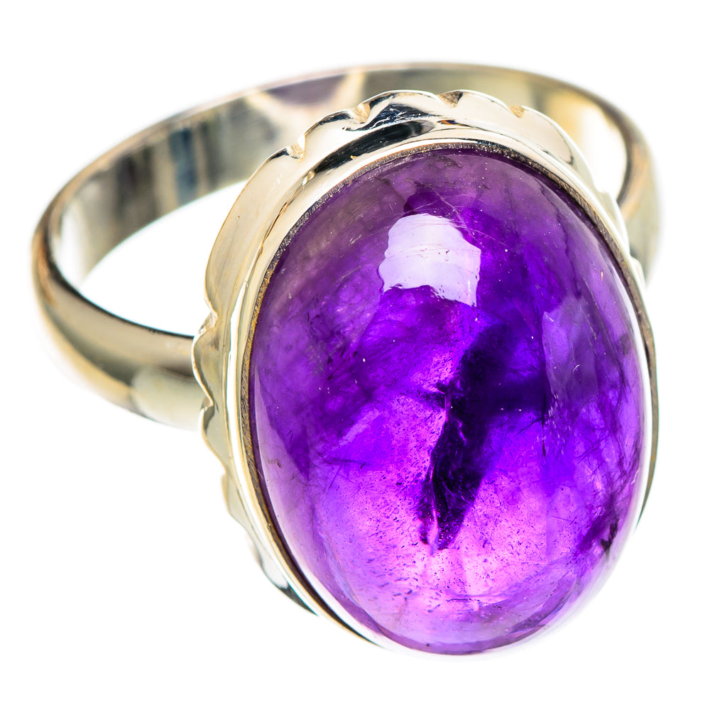 Amethyst Rings handcrafted by Anasilvercos - RING100841 - Photo 2