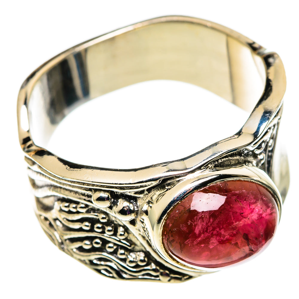 Pink Tourmaline Rings handcrafted by Anasilvercos - RING100862