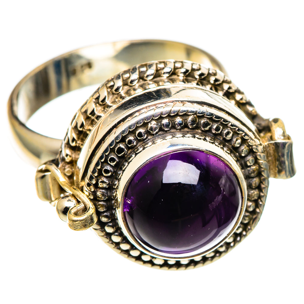 Amethyst Rings handcrafted by Anasilvercos - RING100867 - Photo 2