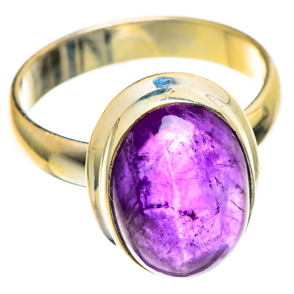 Amethyst Rings handcrafted by Anasilvercos - RING100874