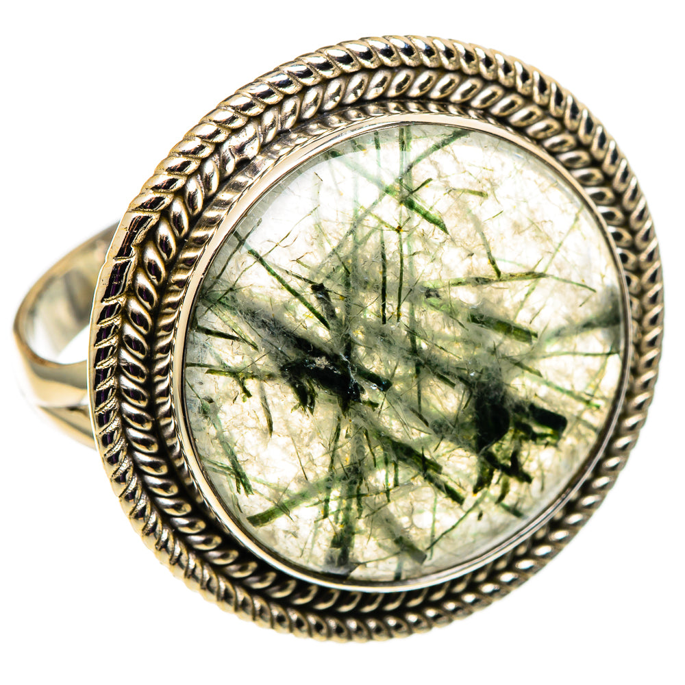 Tourmalinated Quartz Rings handcrafted by Anasilvercos - RING100880 - Photo 2