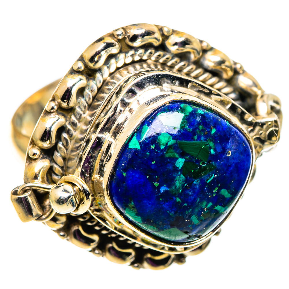 Azurite Rings handcrafted by Anasilvercos - RING100885