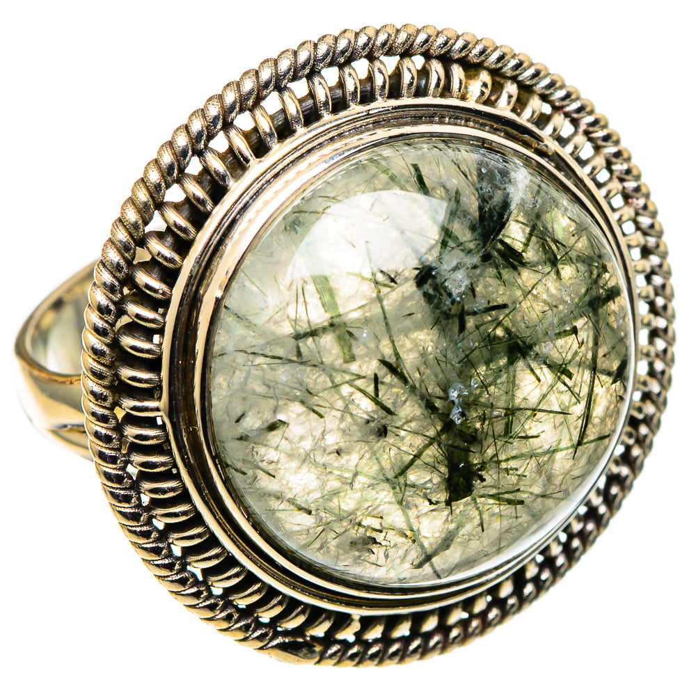 Tourmalinated Quartz Rings handcrafted by Anasilvercos - RING100898 - Photo 2
