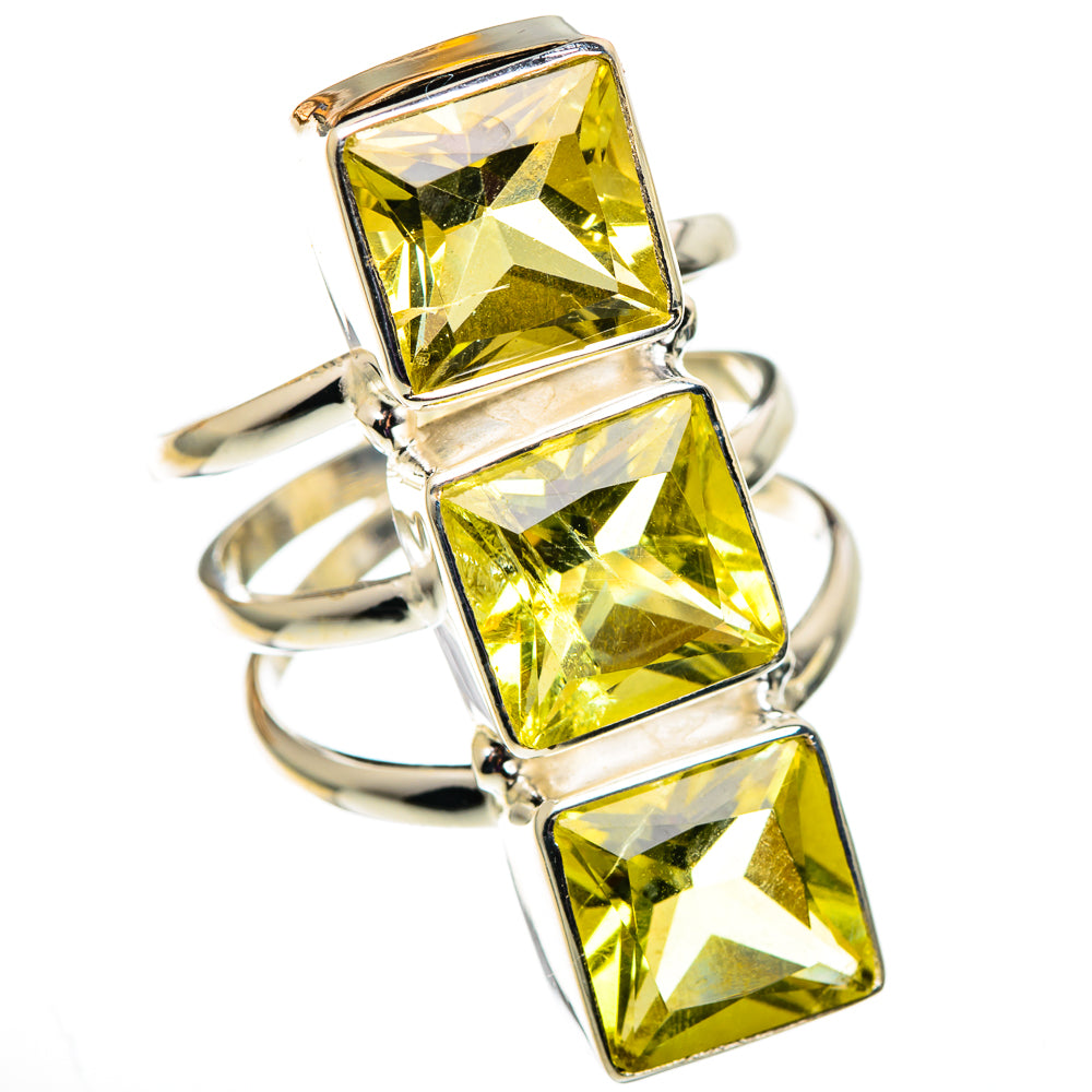 Citrine Rings handcrafted by Anasilvercos - RING100904 - Photo 2