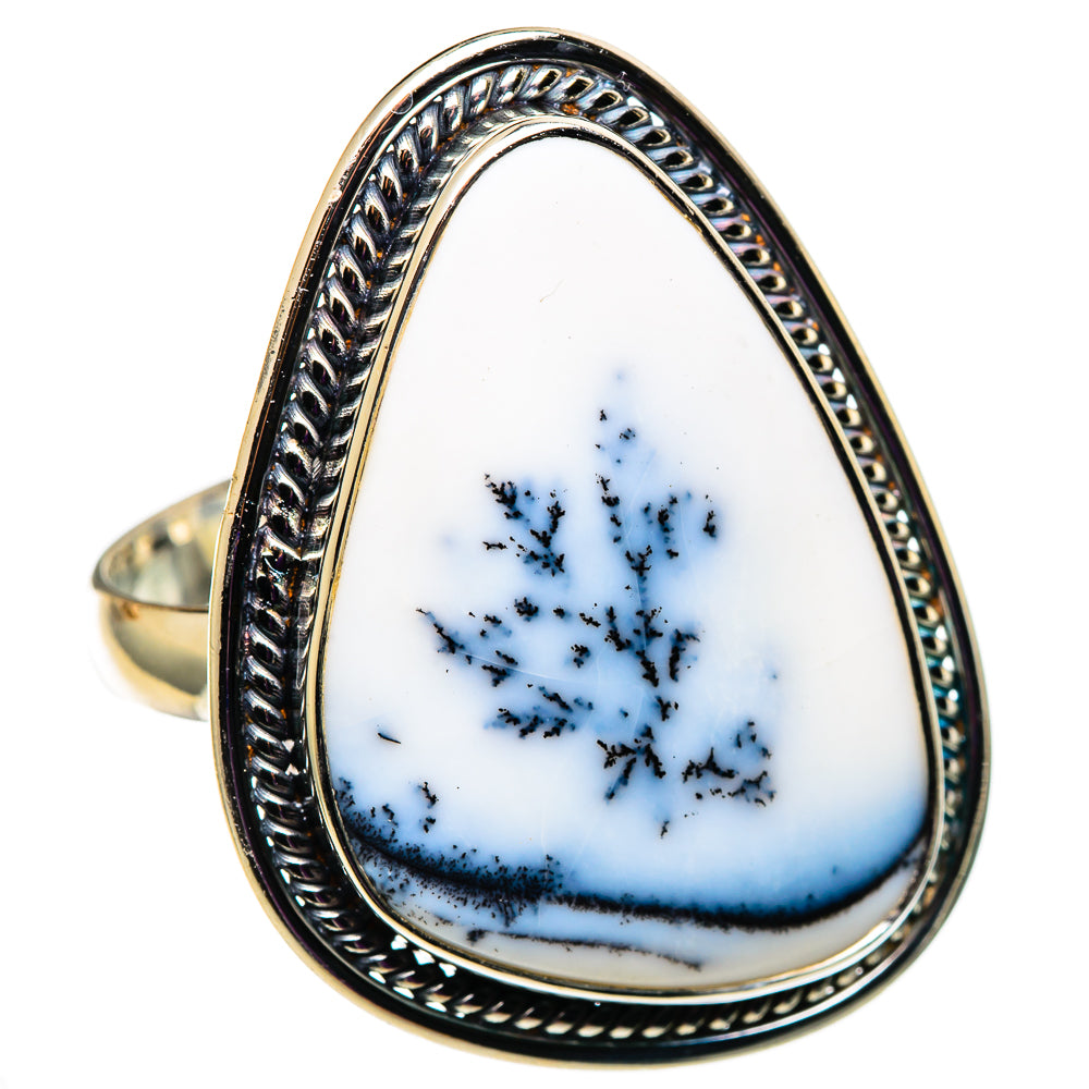 Dendritic Opal Rings handcrafted by Anasilvercos - RING100913 - Photo 2