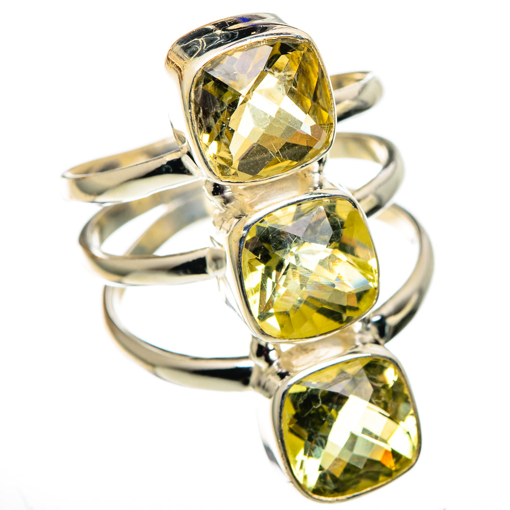 Citrine Rings handcrafted by Anasilvercos - RING100928